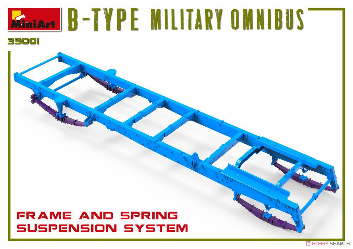 1/35 Scale B-Type Military Omnibus Model Kit C539