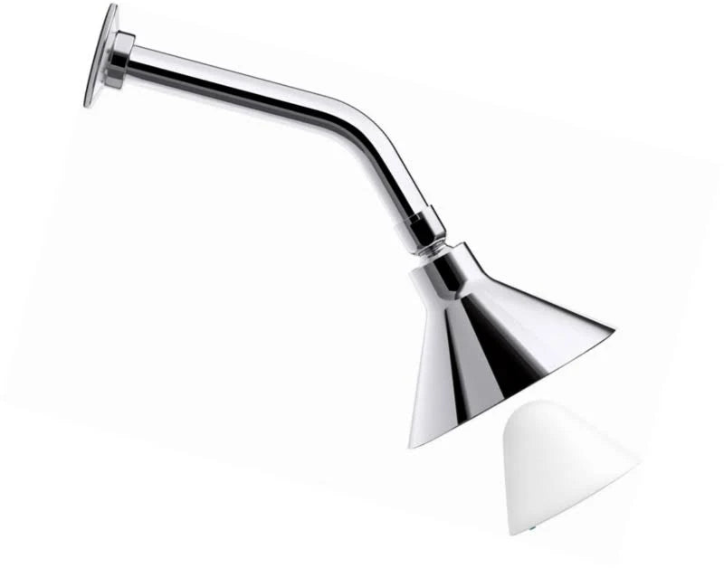 Oil Rubbed Bronze Single Function Showerhead with Wireless Speaker E5646