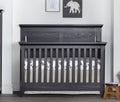 4 in 1 Convertible Crib in Classic Heritage Black Finish F446