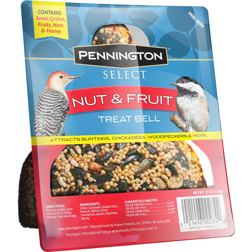 Nut and Fruit Treat Bell Wild Bird Feed S374496