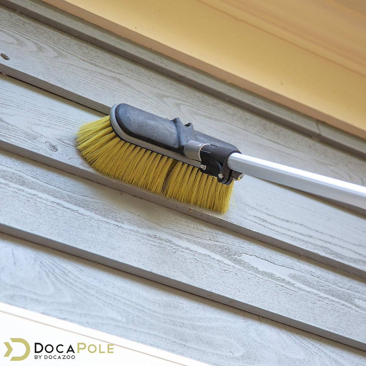 Deck Brush with Extension Pole, Pack of 2 M10676