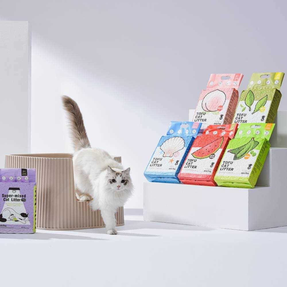 Natural Clumping Tofu Cat Litter 5.5lb A575010