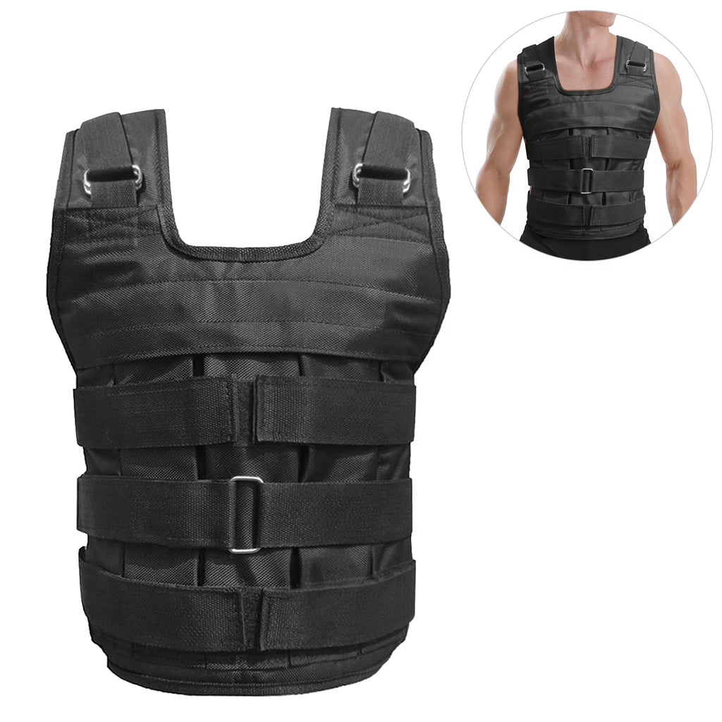 Adjustable Weighted Vest Oxford Exercise Weight Jacket G8080