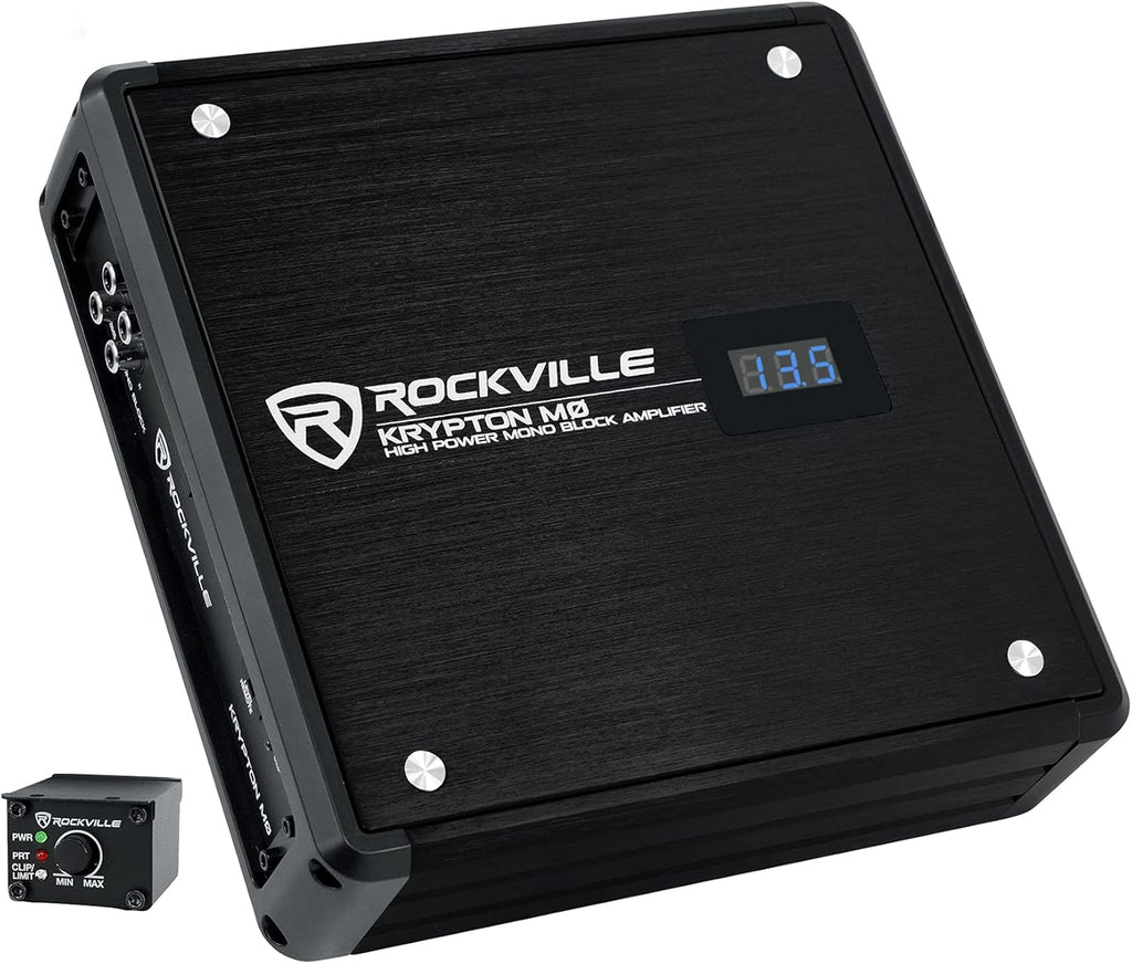 1400w Peak Mono Car Amplifier with Remote X244