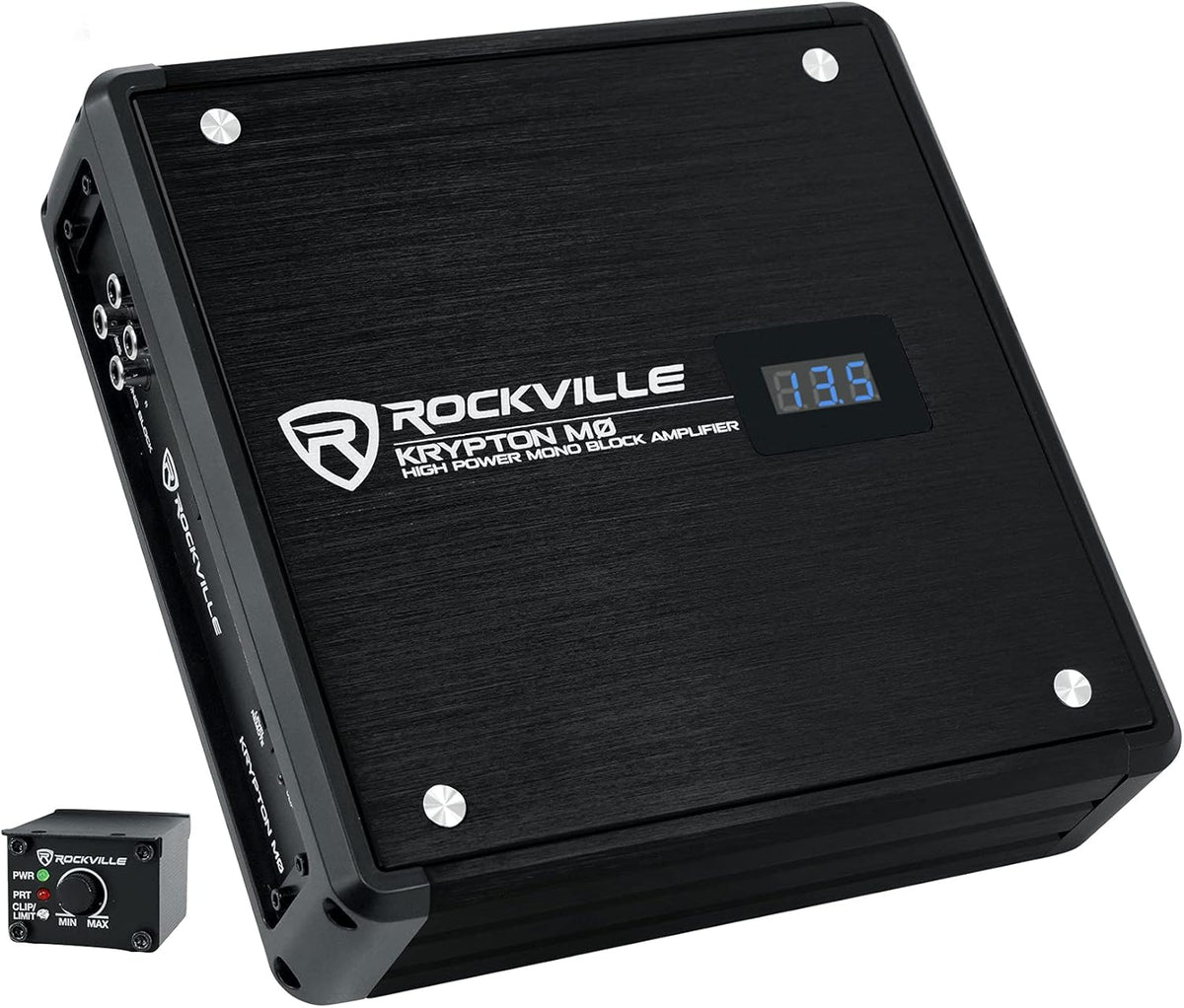 1400w Peak Mono Car Amplifier with Remote X244