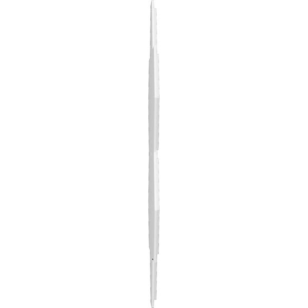 36 inchod x 1 inchid x 12 1/2 inchc x 1 inchp Daisy PVC Ceiling Medallion, Two Piece M615