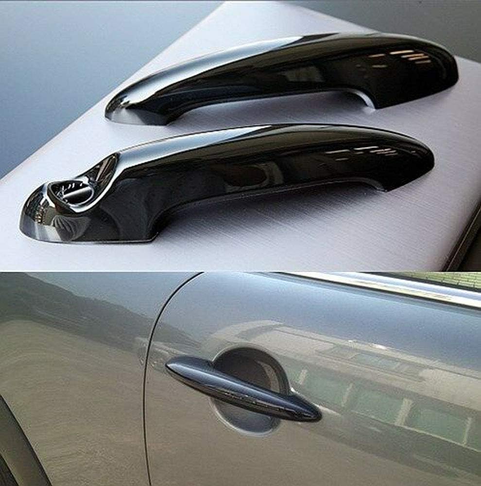 Door Handle Covers Gloss Black Pack of 2 Q98155