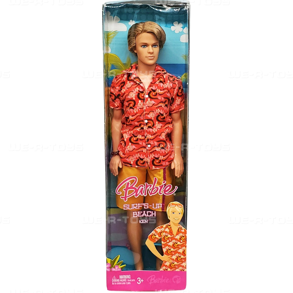 Barbie Ken Doll in Hawaiian Shirt L74337