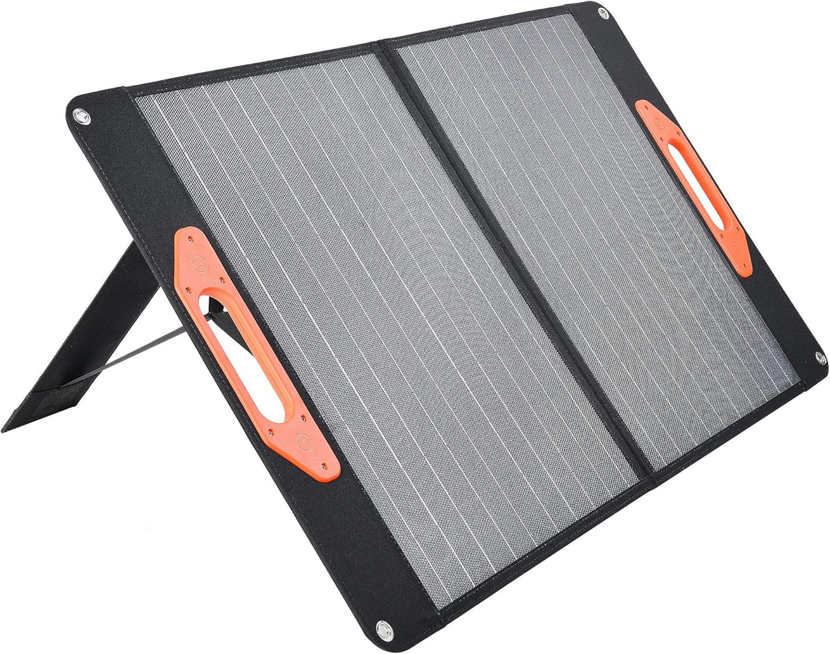 100W Foldable Solar Panel with USB QC 3.0 Type C Output U538674