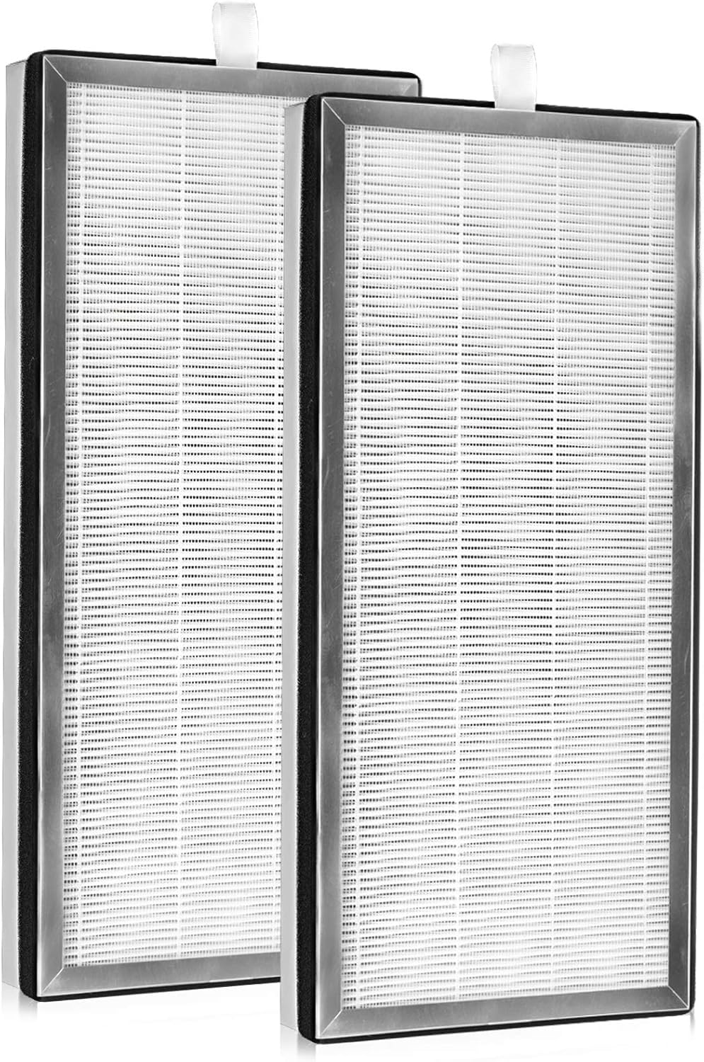 2 Pack H13 True HEPA Replacement Filter with Activated Carbon Filter H11387