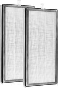 2 Pack H13 True HEPA Replacement Filter with Activated Carbon Filter H11387