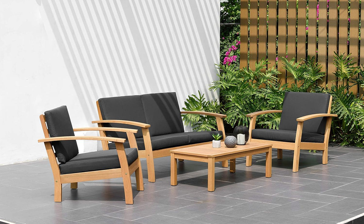 Blue 4-Piece Eucalyptus Conversation Set C404