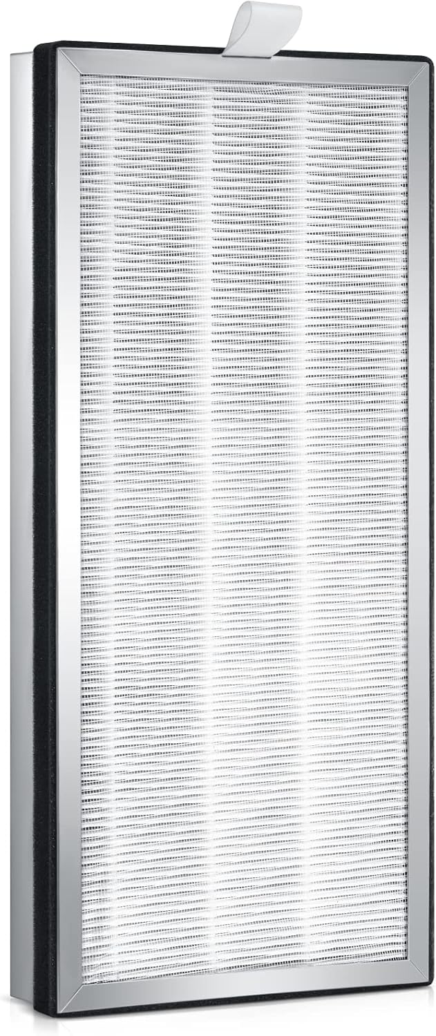 2 Pack H13 True HEPA Replacement Filter with Activated Carbon Filter H11387