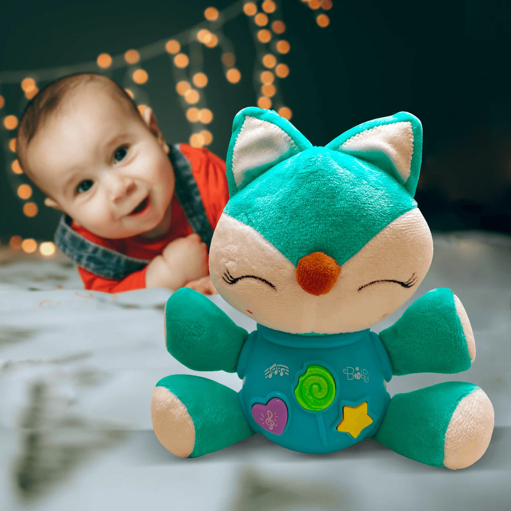 Fox Musical Stuffed Animal Baby Toy X3103