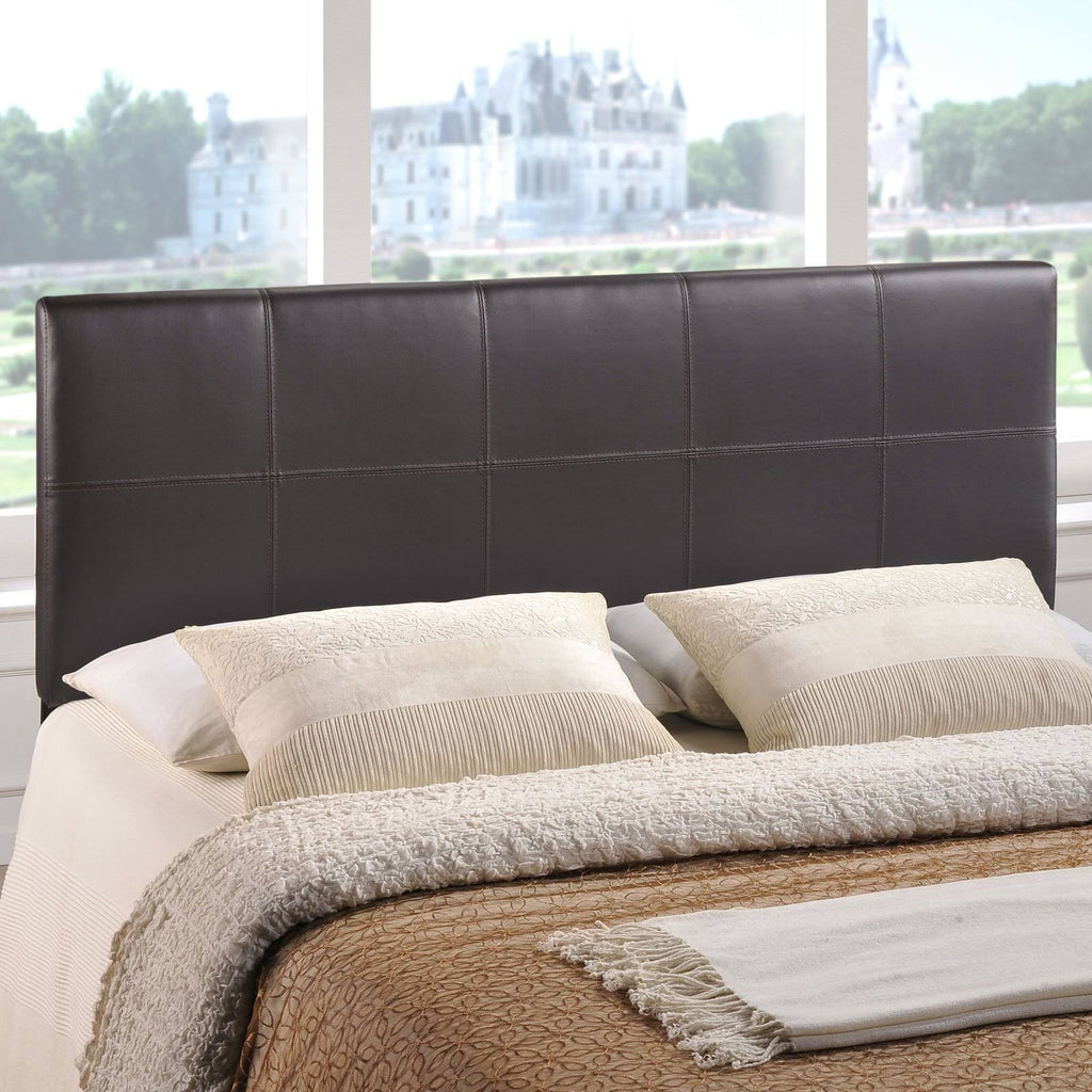 Black Vinyl Headboard G260