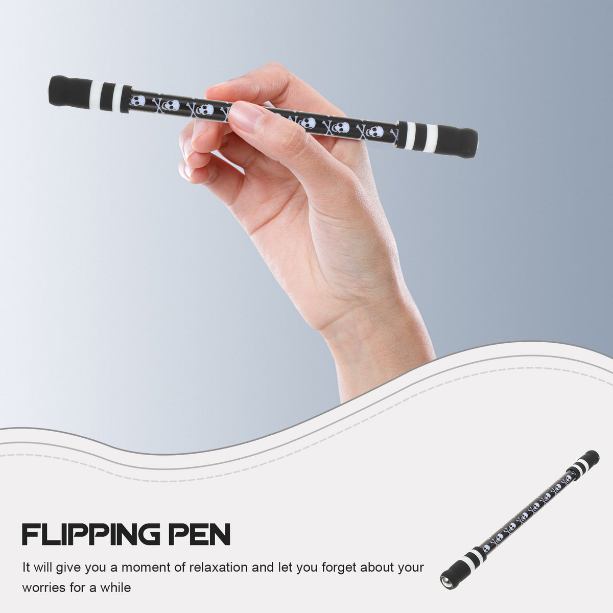 Pen Spinners Children's Toys Finger Skull Student J688540