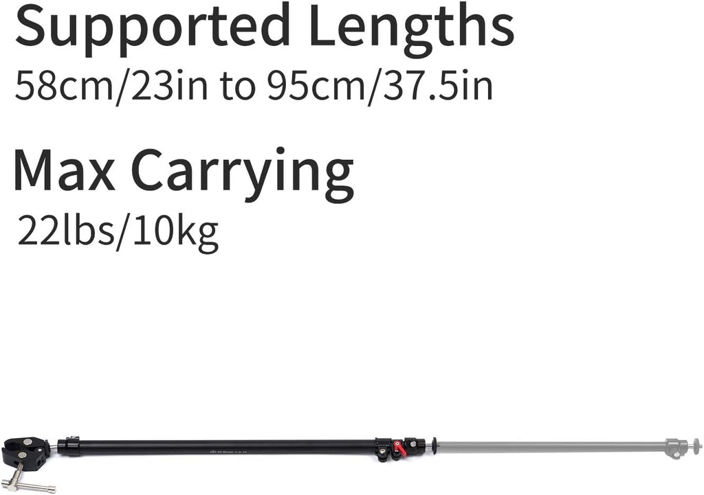 Onion Camera Slider Support Arm Stabilizer, Tripod Support Arms, Lightweight, Adjustable Length, Pack of 2 L734