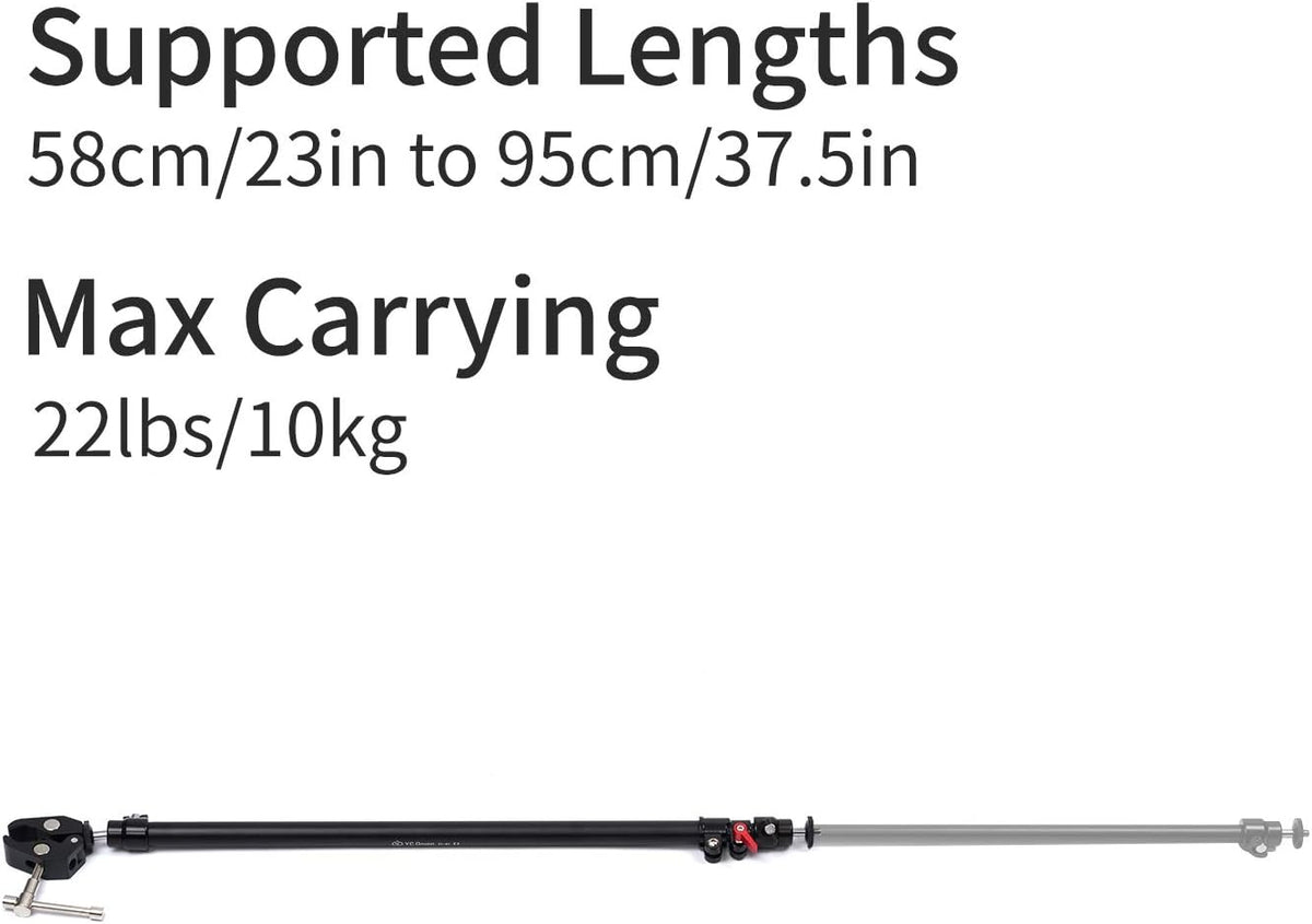 Onion Camera Slider Support Arm Stabilizer, Tripod Support Arms, Lightweight, Adjustable Length, Pack of 2 L734