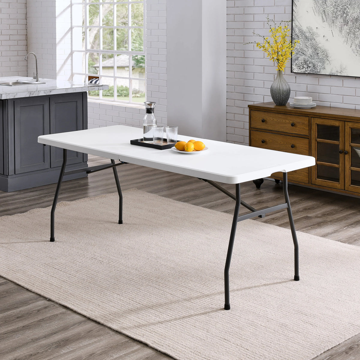 6 Foot Fold-in-Half Table A701