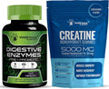 Digestive Enzymes Capsules 5 Billion CFUs Creatine Gummies 5000mg C3599