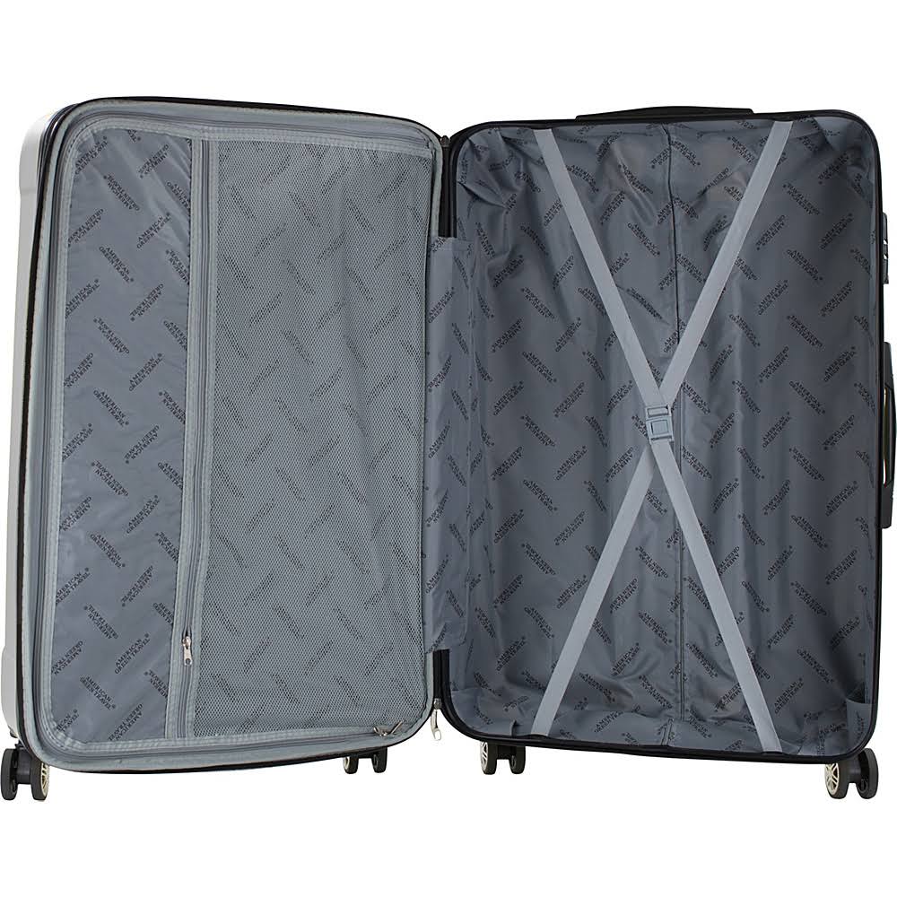 3-Piece Spinner Luggage Set in Silver B435539