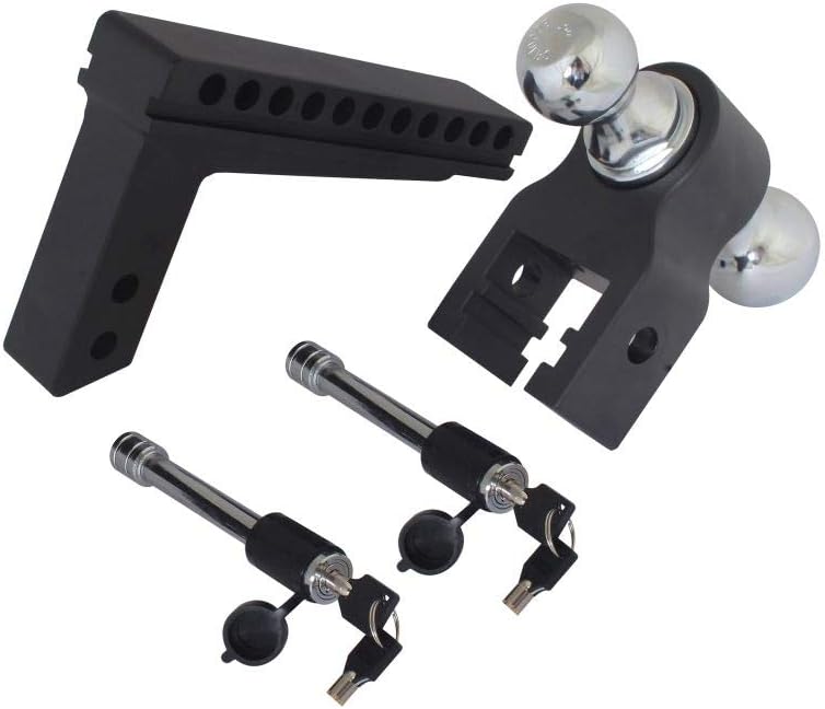 Blackout Aluminum 2 and 2.5/16 Ball Drop Hitch K86428