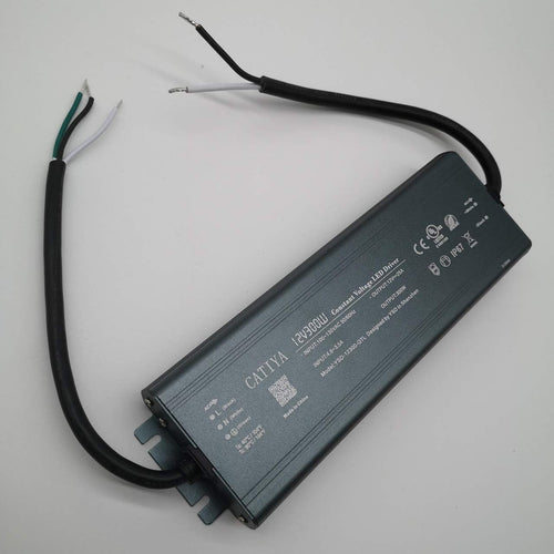 12V 300W LED Driver Transformer, IP67 Waterproof, Pack of 2 L78329