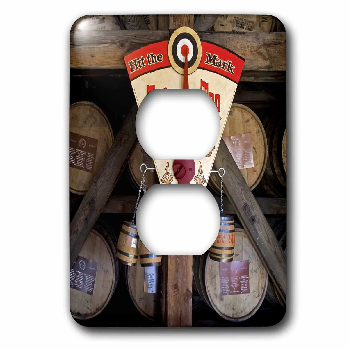 Wood Distillery 2 Plug Outlet Cover W118572
