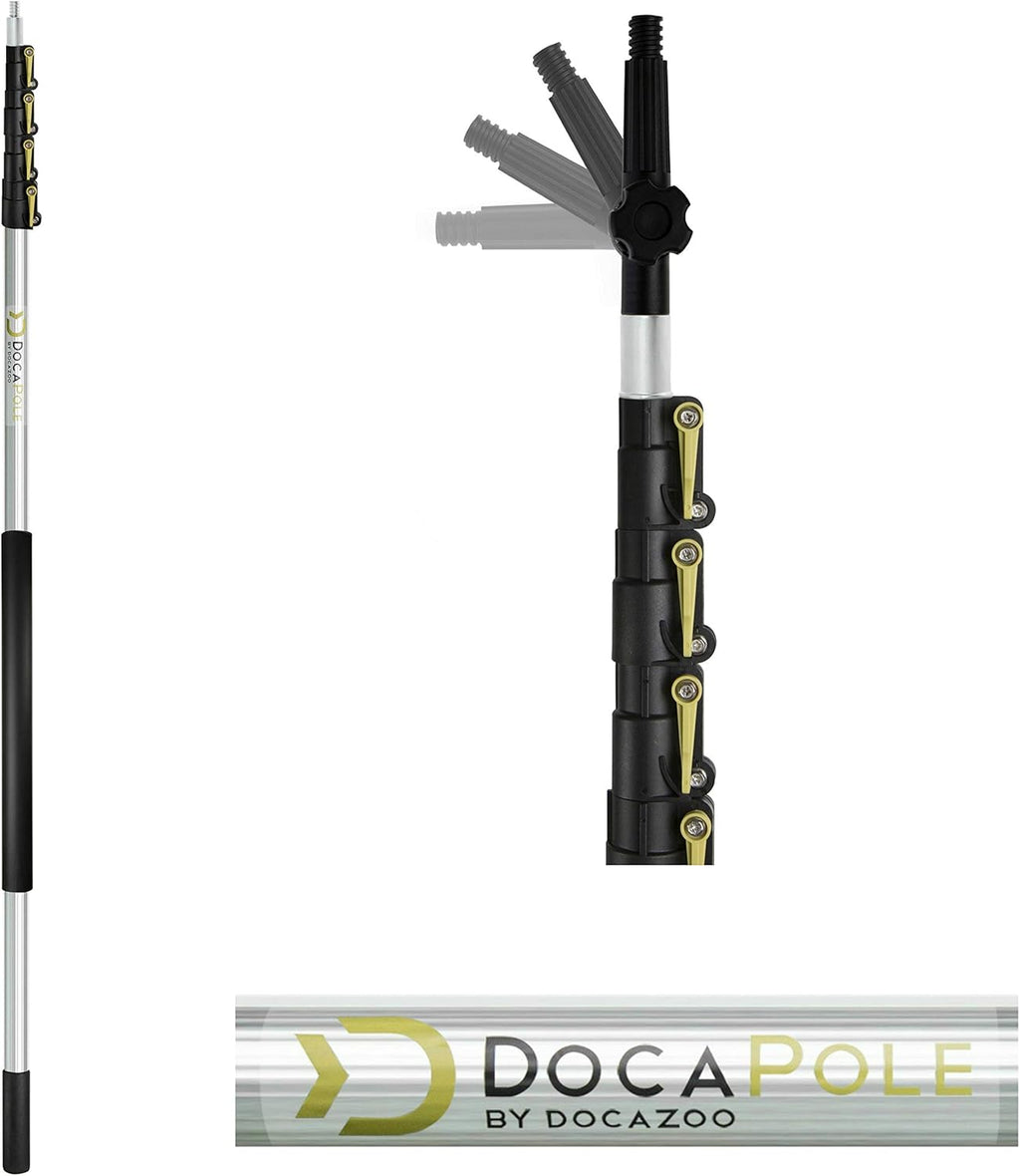 Deck Brush with Extension Pole, Pack of 2 M10676